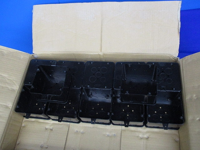 塗装大型四角コンクリートボックス(12個入)(キズ・汚れ有) DS3576B