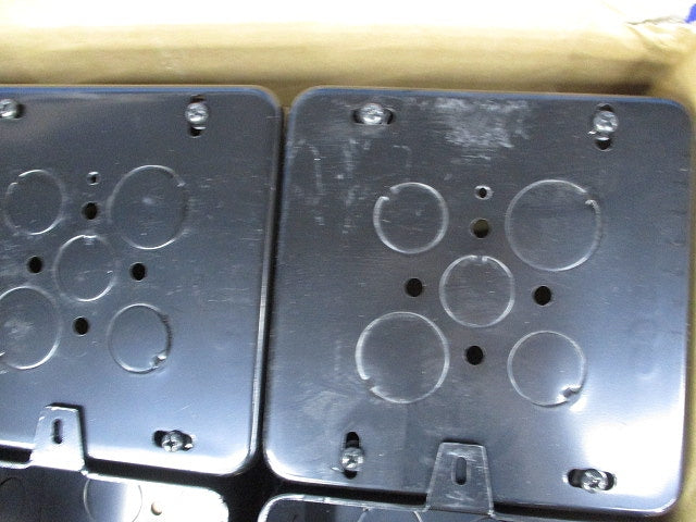 塗装大型四角コンクリートボックス(12個入)(キズ・汚れ有) DS3576B
