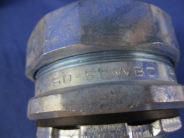 防水型コネクタ･カップリング(8個入)傷・汚れ有 WBC50-51