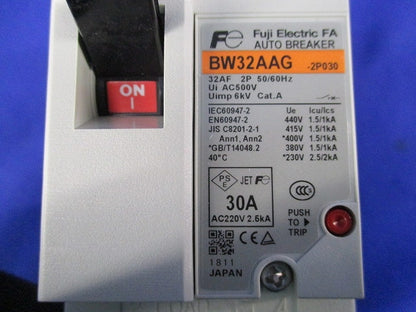 オートブレーカ2P30A BW32AAG