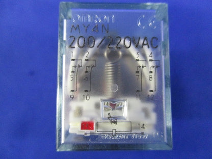 ミニパワーリレー(200/220VAC) MY4N