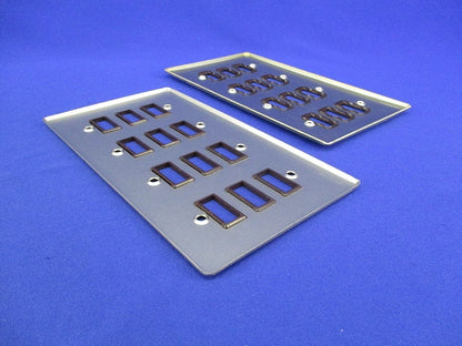 スイッチプレートセット(混在4枚入)(変色有)(ビス不足) WS9532他