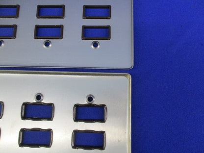 スイッチプレートセット(混在4枚入)(変色有)(ビス不足) WS9532他