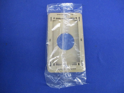 モダン埋込コンセントプレート(7枚入)(ダークベージュ) WN6053