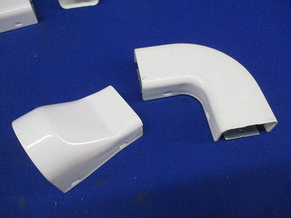 B型メタルモール付属品セット(混在10個入)ホワイト DZB210W他