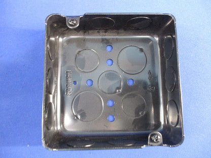 中四角浅型アウトレットボックス(4個入) OBM35B