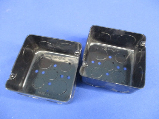 中四角深形アウトレットボックス(2個入) OBM54B-L