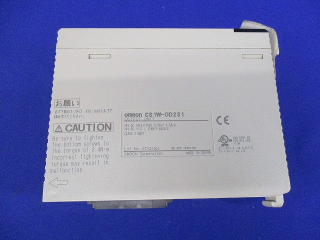 トランジスタ出力ユニット 32点(ジャンク品) CS1W-OD231