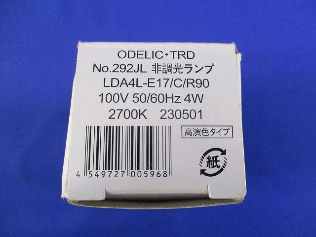 LED電球 ミニクリプトン形(E17)(点灯試験済) No.292JL LDA4L-E17/C/R90