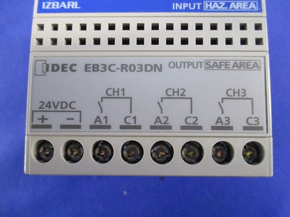 本質安全防爆構造リレーバリア EB3C-RO3DN