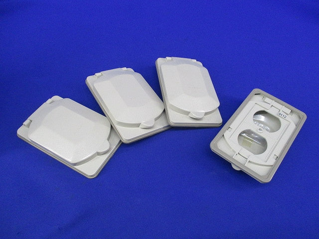 防滴ダブルコンセントプレート(4個入) National WF9404F