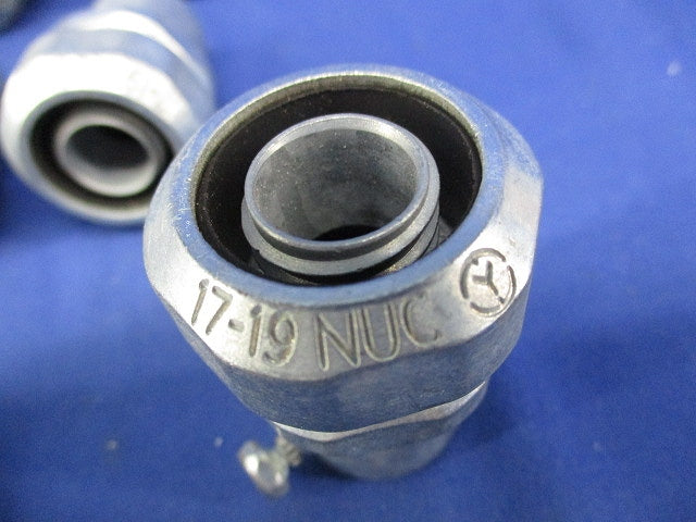 ねじなし防水コンビネーションカップリング(9個入)(キズ・汚れ有) NUC17-19