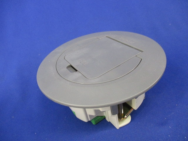 フリーアクセスフロア用ミニ抜け止め接地15Aコンセント(キズ・汚れ有) National WFA1561