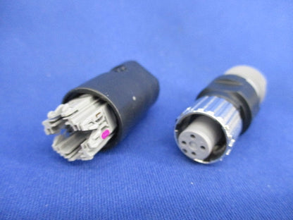 組立式コネクタ(圧接タイプ) 丸型防水コネクタ XS5C-D418