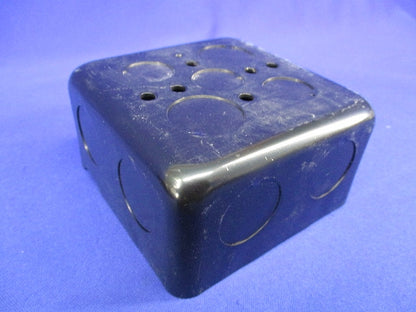 塗装中型四角アウトレットボックス(10個入)傷・汚れ有 DS37542B