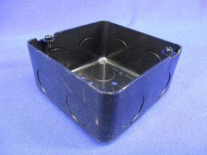 塗装中型四角アウトレットボックス(10個入)傷・汚れ有 DS37542B