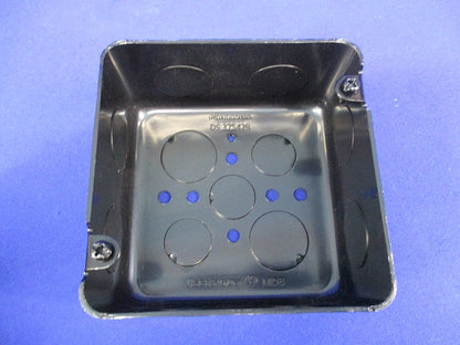 塗装中型四角アウトレットボックス(10個入)傷・汚れ有 DS37542B