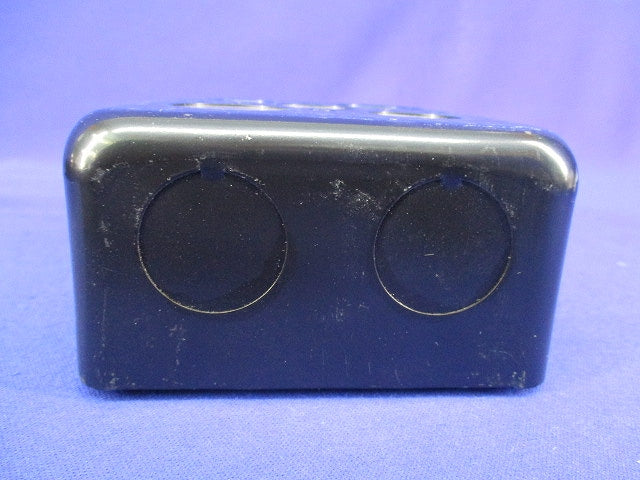 塗装中型四角アウトレットボックス(10個入)傷・汚れ有 DS37542B