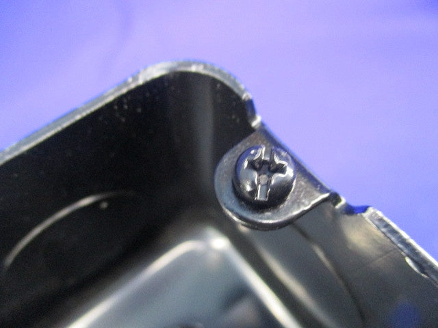 塗装中型四角アウトレットボックス(10個入)傷・汚れ有 DS37542B