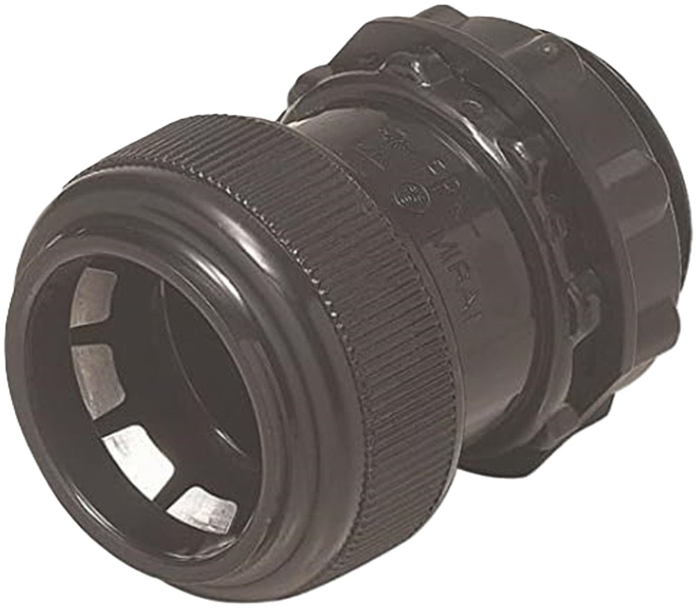ネクタ ワンタッチ型 PF管22用 黒 10個入 FPK-22YK-10