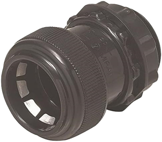 ネクタ ワンタッチ型 PF管22用 黒 10個入 FPK-22YK-10