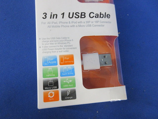 3in1USBケーブル LC43-IMI