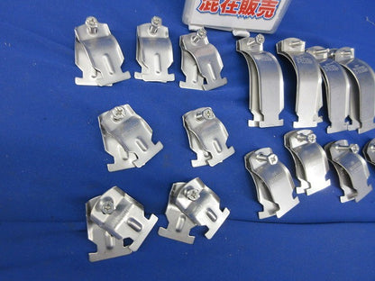 ダクタークリップセット(ステンレス)(サイズ混在15個入) S-DC63BP他