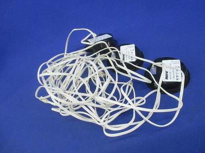 LEDダウンライト(3個入)(ブラック)(キズ・汚れ有) KB12-LED-BL/WW-1.6W