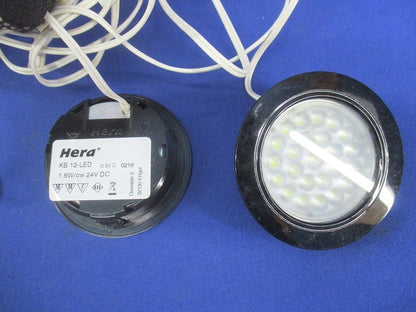 LEDダウンライト(3個入)(ブラック)(キズ・汚れ有) KB12-LED-BL/WW-1.6W