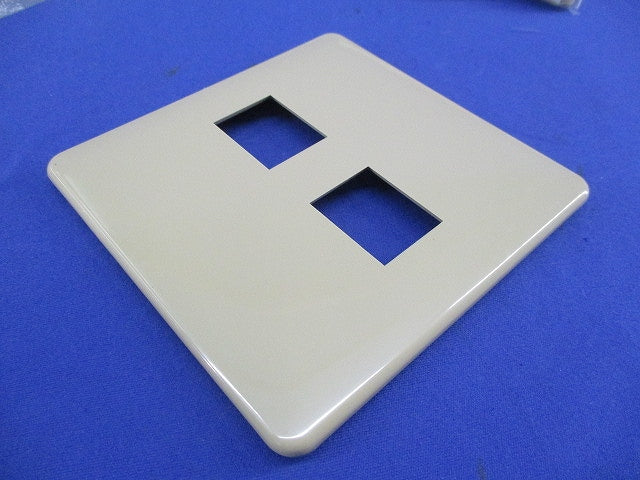 モダンプレート2コ用(9枚入)(ダークベージュ) WN6072