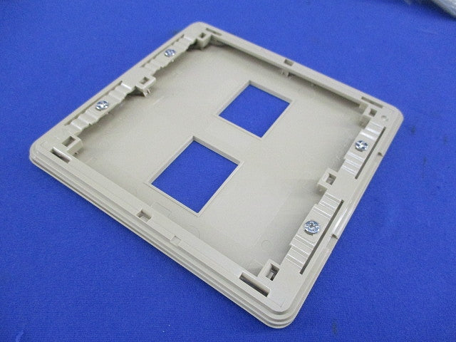 モダンプレート2コ用(9枚入)(ダークベージュ) WN6072