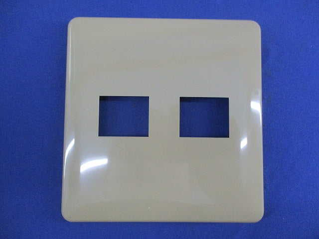 モダンプレート2コ用(9枚入)(ダークベージュ) WN6072