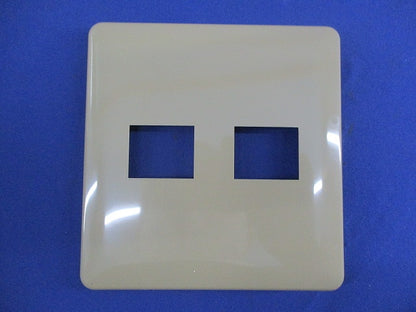 モダンプレート2コ用(9枚入)(ダークベージュ) WN6072