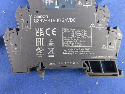 スリムI/Oリレー G2RV-ST500 24VDC
