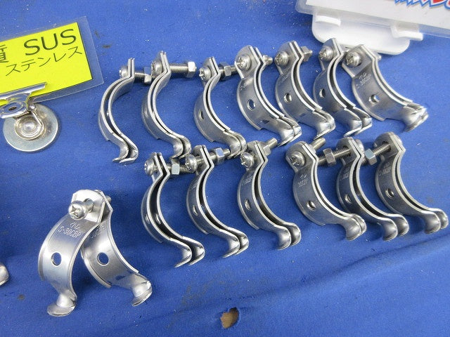 パイラッククリップ混在セット(ステンレス)(15個入) 50CBP他
