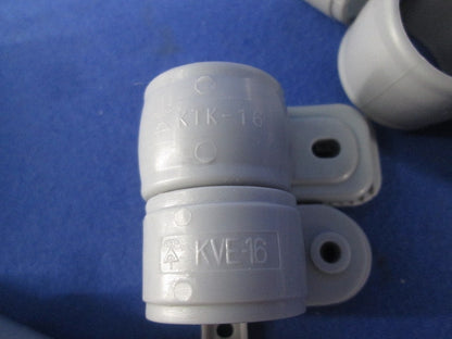 VE管付属品セット(混在29個入)(グレー)傷・汚れ有 KVE-16他