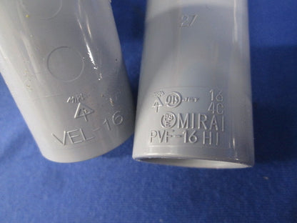 VE管付属品セット(混在29個入)(グレー)傷・汚れ有 KVE-16他