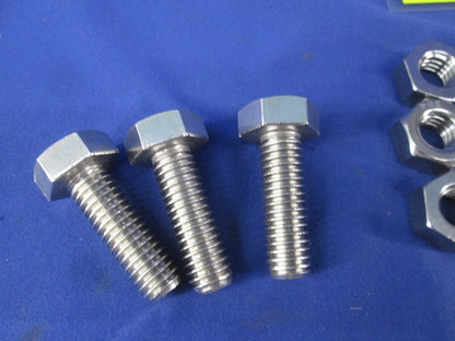 ボルト40mm ナット ワッシャーセット(1/2サイズ)(ステンレス)(混在27個入) 1/2