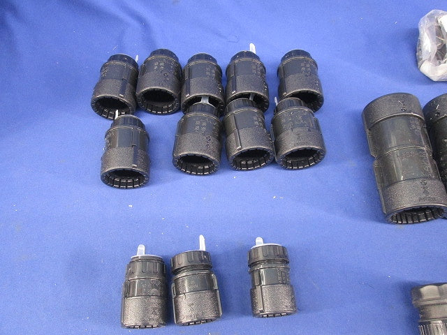 PF管用 サイズ36セット(黒)(混在15個入) MFSK-36GK他