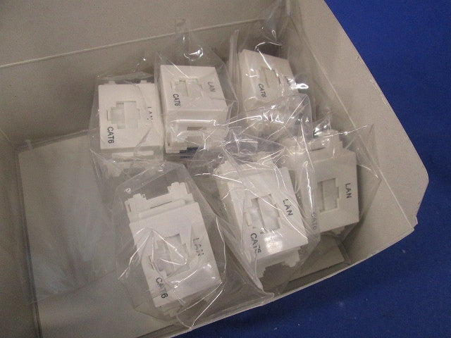 モジュラジャック(ツールレスタイプ)(6個入) LMJ-6TLW