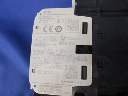 電磁開閉器(開放形)サマーリレー付 S-T12+TH-T18KP