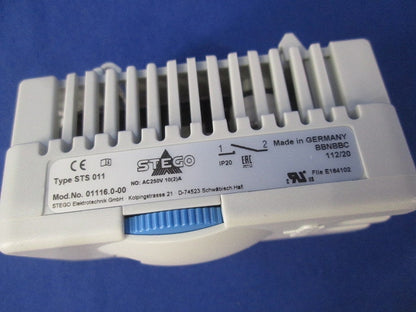 ファン用温度スイッチ(キズ・潰れ・汚れ・破れ有) STEGO AM2-XA1