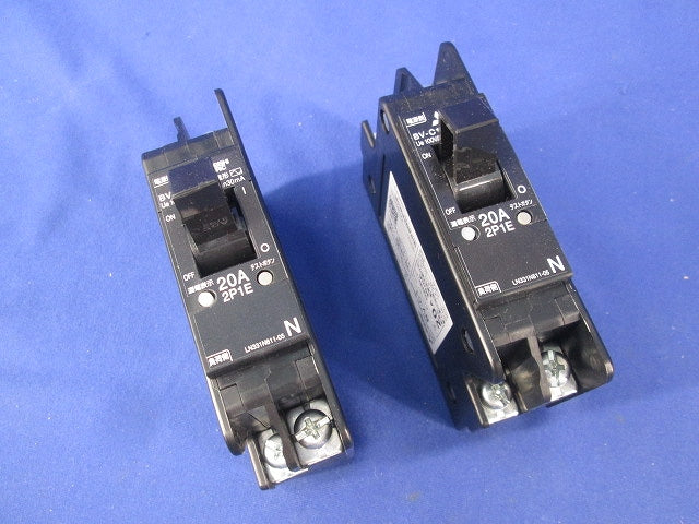 漏電遮断器 2P1E20A(2個入) BV-C1