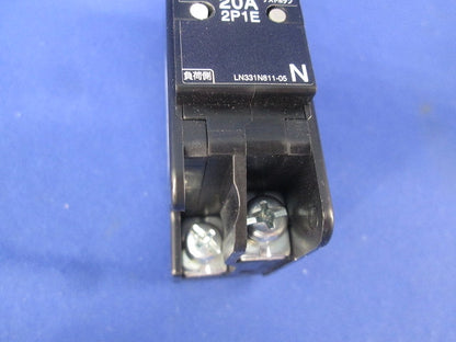 漏電遮断器 2P1E20A(2個入) BV-C1