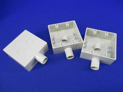 露出スイッチボックス(3個入)(ベージュ) SW1-22W22