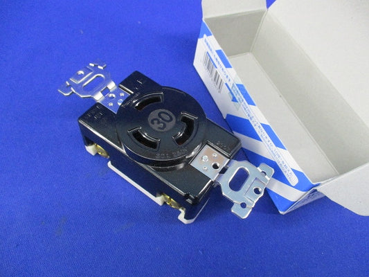 3P30A引掛埋込コンセント(ブラック)(キズ有) WF2331