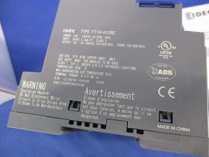 FT1A形コントローラ Pro(小形LCD搭載タイプ) FT1A-H12RC