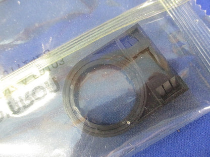 彫刻板(黒地に無字)付銘板ユニット φ22(3個入) A22NZ-A-50103