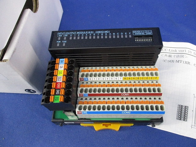 CC-Linkモジュール搭載式省配線機器 C08XD-MT1XR