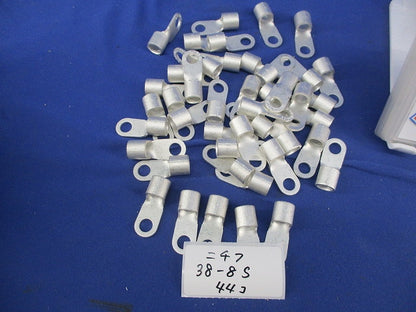 裸圧着端子 R形丸形セット(混在63個入) 38-8S他